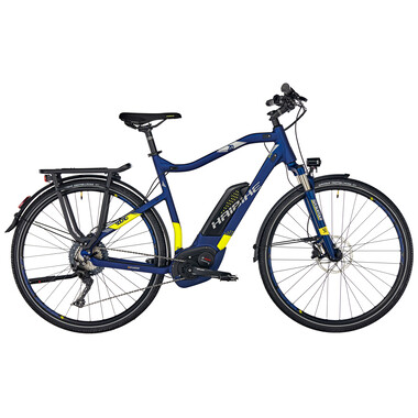 Bicicletta Ibrida Elettrica HAIBIKE SDURO TREKKING 7.0 Blu/Giallo 2018 0